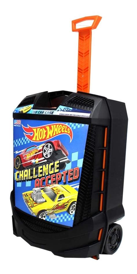 Hot Wheels Maleta De Almacenamiento Para 100 Autos Carros Mercado Libre