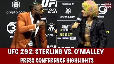 Aljamain Sterling Vs Sean O Malley Press Conference Highlights Ufc