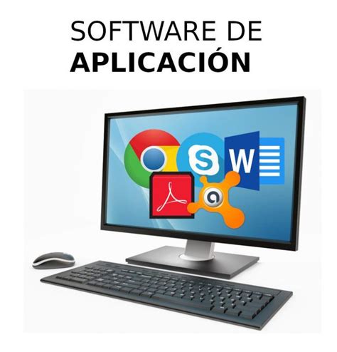 Software de aplicación Qué es Características y Tipos más populares