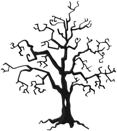 The Halloween Tree Clip Art Halloween Tree Transparent Png Image Png ...