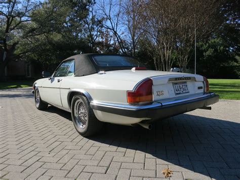 Garage Kept White Jaguar Xjs Convertible Classic Edition Low Miles