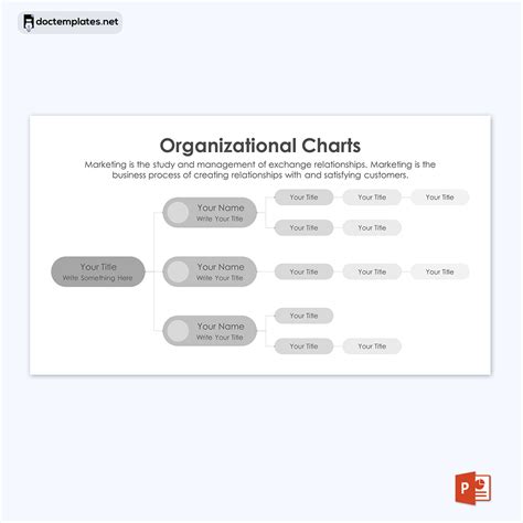 FREE Organizational Chart Templates - PowerPoint