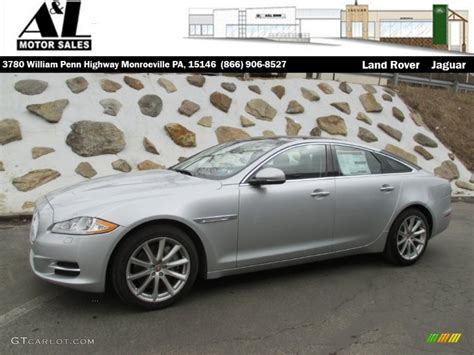 Rhodium Silver Metallic Jaguar Xj Xj Awd Photo