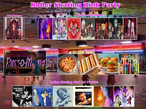 Roller Skating Rink Party by GeoNonnyJenny on DeviantArt