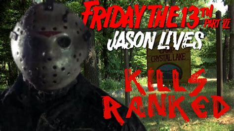 Top Kills In Friday The 13th Part 6 Jason Lives 1986 Savehorrortube