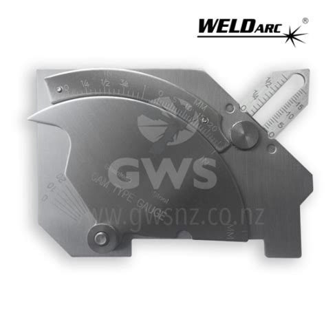 WELDarc Fillet Weld Gauge MG 8 Bridge Cam Type Global Welding Supplies