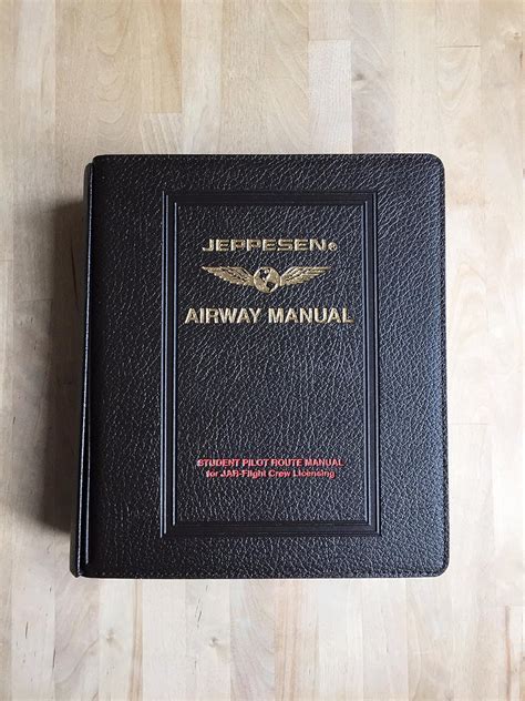 Jeppesen Airway Manual Student Pilot Route Manual For Jar Flight Crew