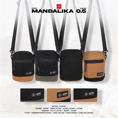 Jual Travel Pouch Tas Selempang Mandalika Arei Outdoorgear