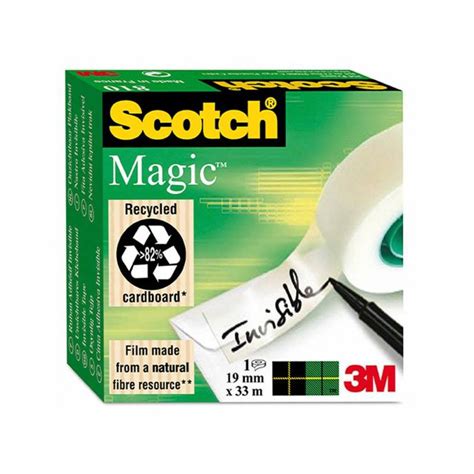 Pack Cinta Adhesiva Scotch Invisible Materialescolar Es