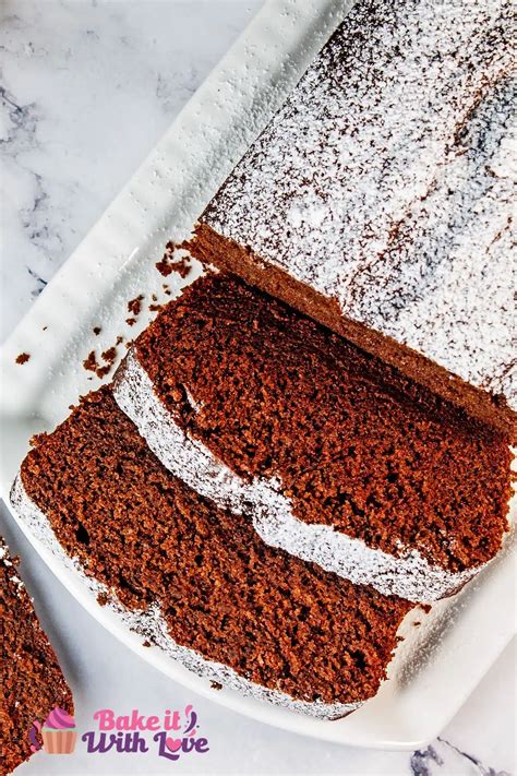 Best Easy Chocolate Loaf Cake: Moist Cake Recipe | Bake It With Love