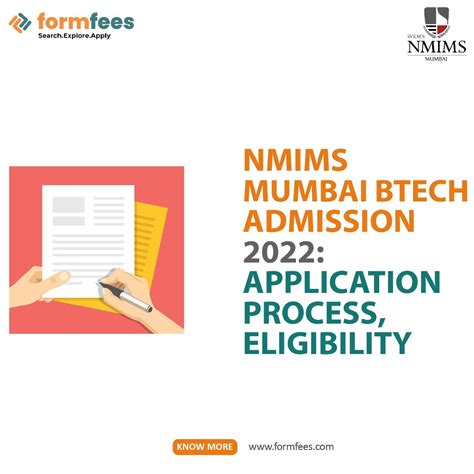 Nmims Mumbai Btech Admission 2022 Application Process Eligibility