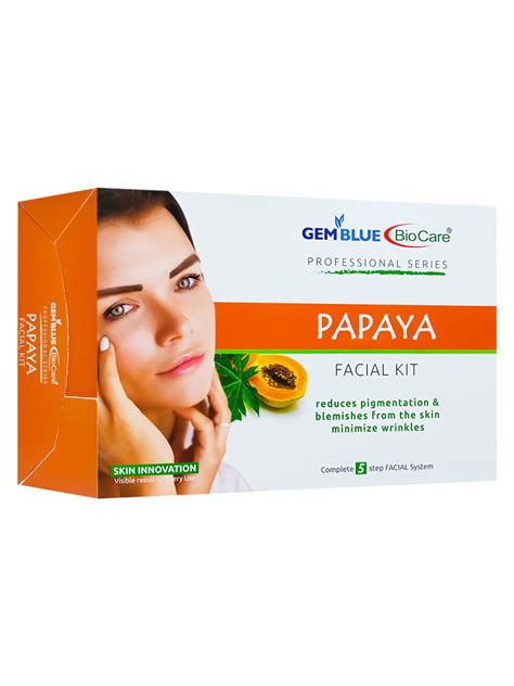 Gemblue Biocare Papaya Facial Kit G