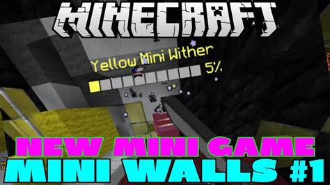 NEW MICRO BATTLES Hypixel MINI WALLS 1 Minecraft Mini Game YouTube