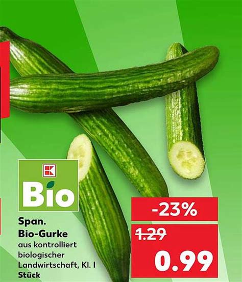 Span Bio Gurke Angebot Bei Kaufland 1Prospekte De