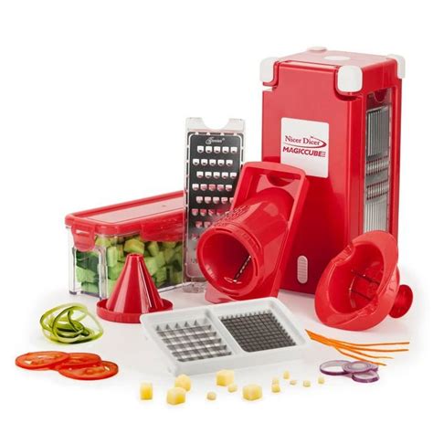 Genius Nicer Dicer Magic Cube Smart Pi Ces Food Chopper