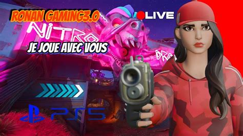 Live Fortnite Je joue avec vous ep130 battle créa Vient jouer ou