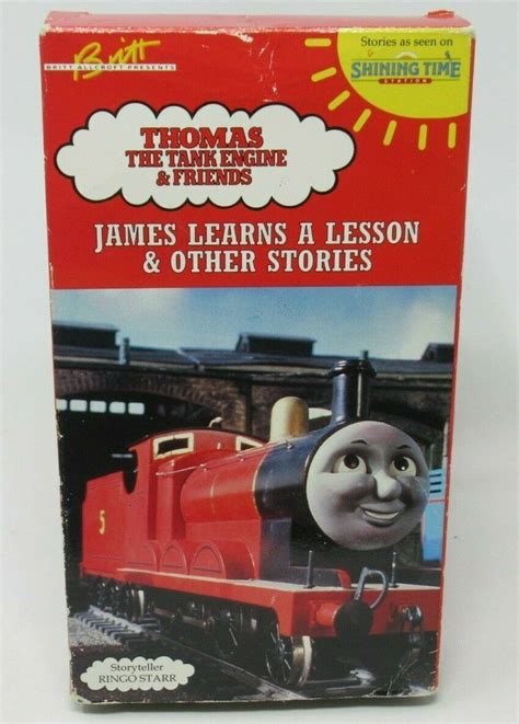 Thomas the Tank Engine = James Learns a Lesson VHS Thomas & Friends Values - MAVIN