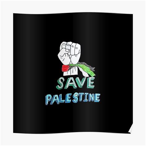 "SAVE PALESTINE" Poster for Sale by shronjervf | Redbubble