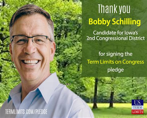 Bobby Schilling Pledges to Support Term Limits on Congress - U.S. Term