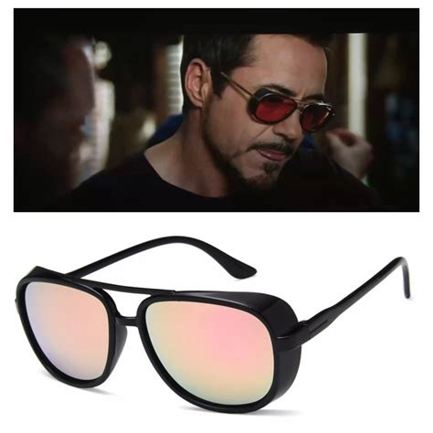 Rbuddy Iron Man Matsuda Tony Stark Sunglasses Steampunk Mirror