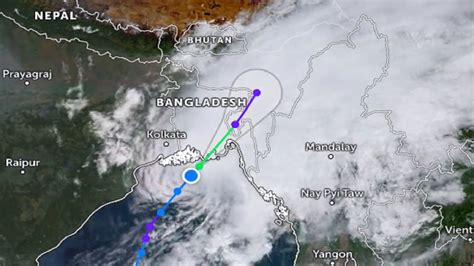 India News Deep Depression Intensifies Into Cyclone Midhili Latestly