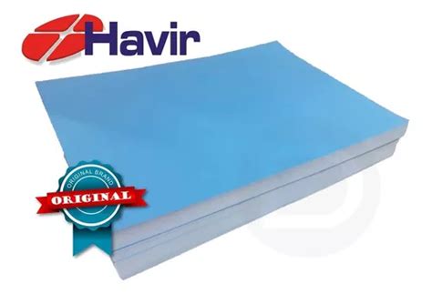 Papel Havir Sublimatico Fundo Azul A G Folhas Mercadolivre