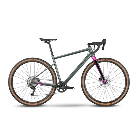 Bmc Unrestricted Al Three Alloy Gravel Bike In Green