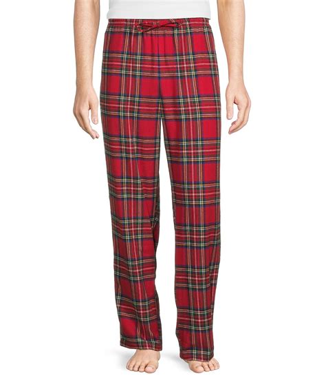 L.L.Bean Scotch Plaid Flannel Pajama Pants | Dillard's