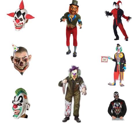 Scariest Clown Costumes | Men's Halloween Costumes | PartyIdeaPros.com