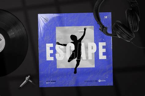 Escape Album Cover Art - Photoshop PSD