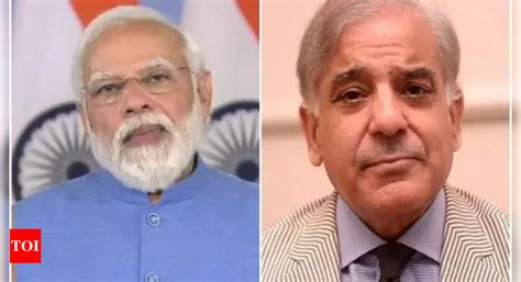 Pm Modi Congratulates Shehbaz On Being Sworn In As Pak Pm Times Of India