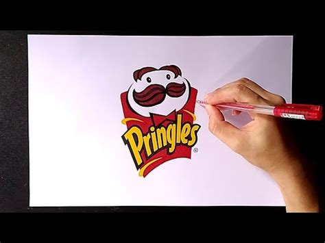 How To Draw The Pringles Logo YouTube