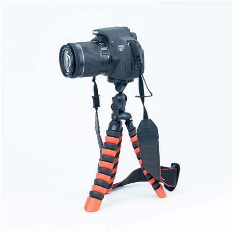 Flexible Camera Tripod - Black and Red - USA Designed Products