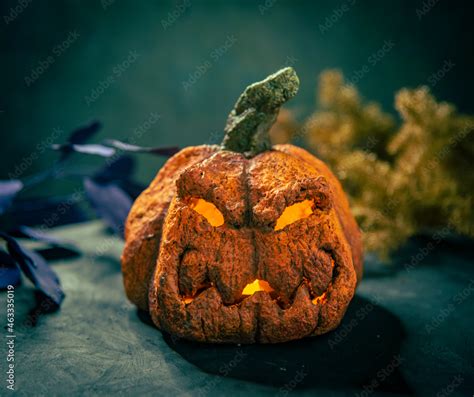 Calabaza Jack o´Lantern de papel maché decoración halloween tierno ...