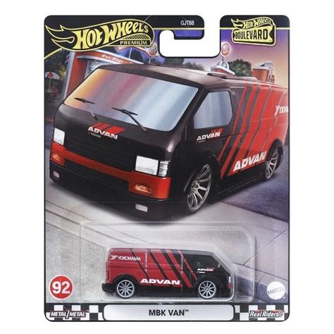 Hot Wheels Premium MBK Van Advan Livery Boulevard Shopee Philippines