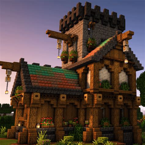 My Medieval Survival House Minecraftbuilds