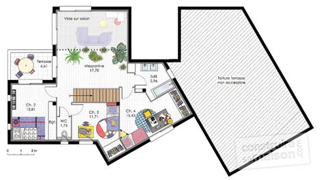 maison moderne plan