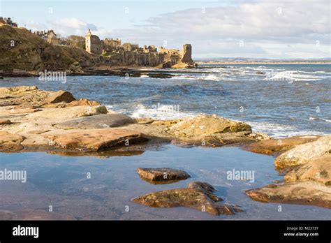 St Andrews Castle St Andrews Fife Scotland Uk Stock Photo Alamy