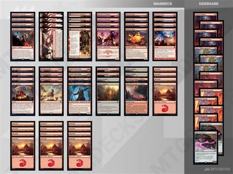 Arena Standard S Mono Red Aggro Deck By Astralsflame Mtg Decks