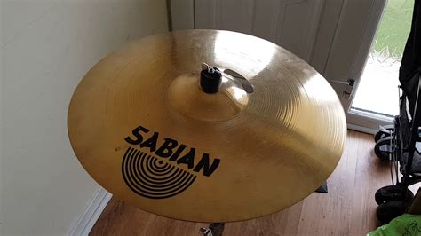 Cymbal Wizard Repaired Sabian Aa Rock Crash Youtube