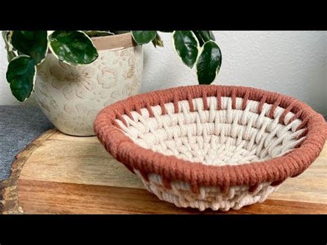 Easy Diy Coiled Basket Tutorials For Beginners By Macreme By Cre