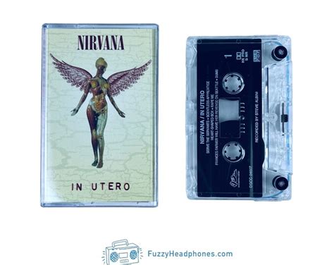 Nirvana In Utero Cassette Tape Heart Shaped Box All Apologies