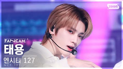 안방1열 직캠4k 엔시티 127 태용 Dj Nct 127 Taeyong Fancam Sbs Inkigayo