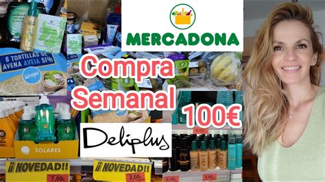 MercadonaCompra Semanal MUCHAS NOVEDADES Perfumería Deliplus Verano