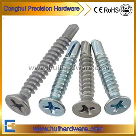 Stainless Steel Philips Flat Head Self Drilling Tek Screw