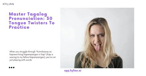 master tagalog pronunciation  tongue twisters  practice