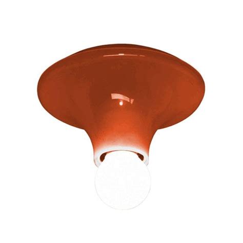 Artemide Teti Applique Da Parete Soffitto Arancione Andlight