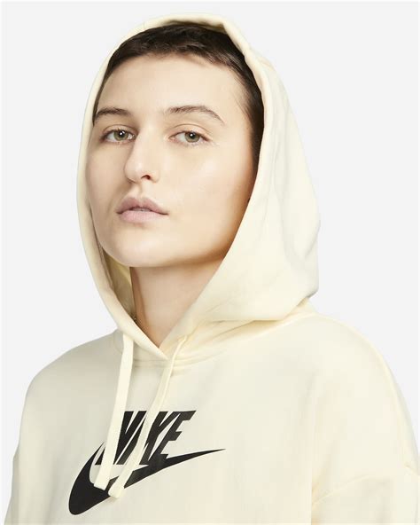 Nike Sportswear Club Fleece Womens Oversized Crop Graphic Hoodie Nike At