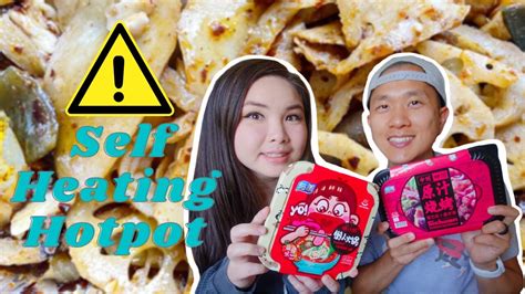 We Tried A Self Heating Instant Hot Pot And This Happened Youtube