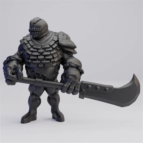 Hot Goblin ゴーレム ポーズC ミニチュア ホットゴブリン 関刀 守護者